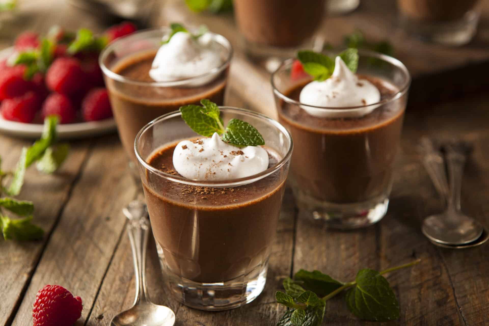 Homemade Dark Chocolate Mousse